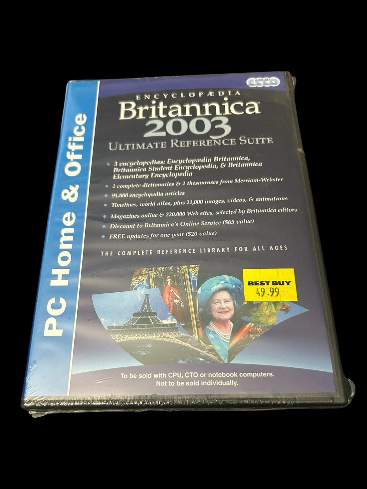 Encyclopaedia Britannica 2003 Ultimate Reference Suite 4 CD Set New Sealed