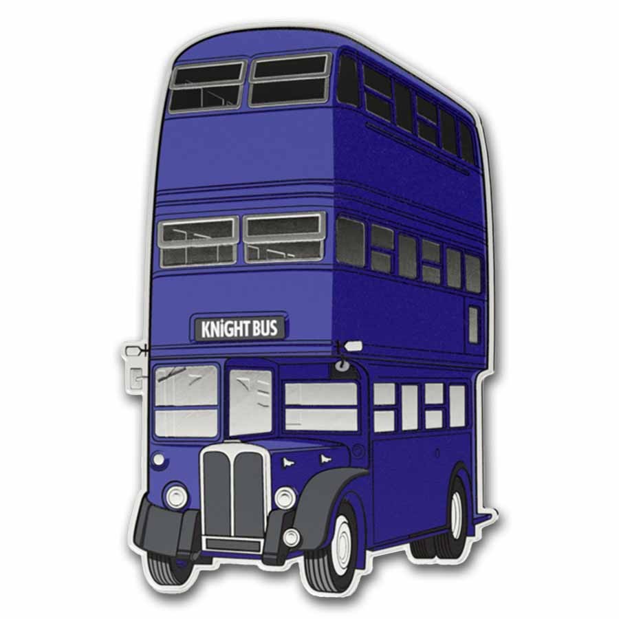 2026 Niue 1 oz Silver $2 HP Magical Transport Knight Bus