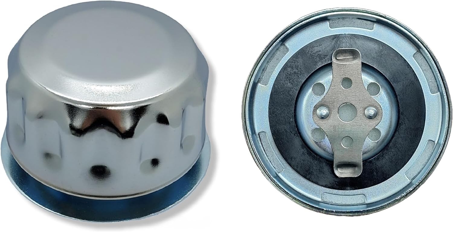 Hydraulic Oil and Fuel Filler Metal Vent Breather Cap for Reservoir Tank (Cap...