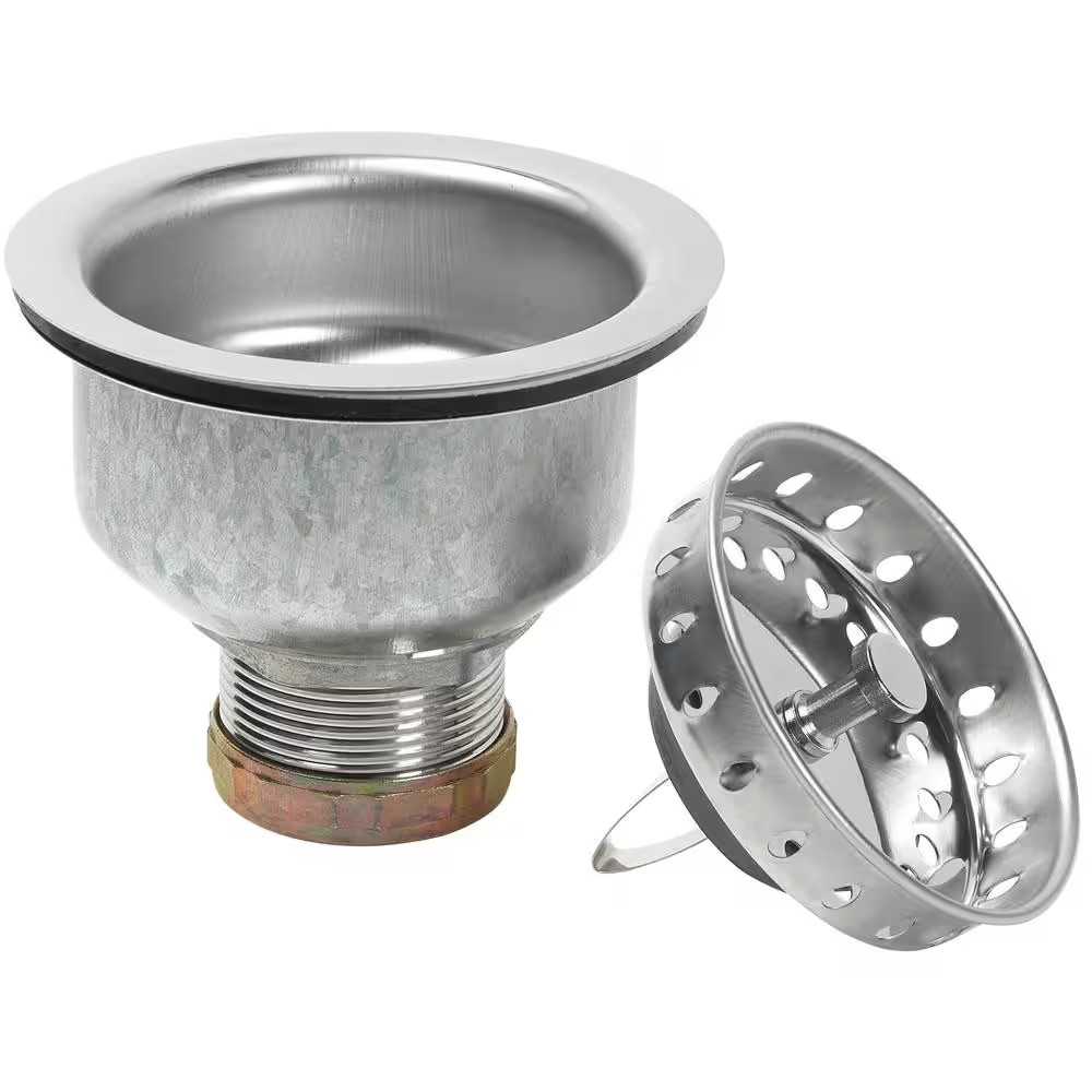 Specification Kitchen Sink Strainer - Stainless Steel with Polished Finish