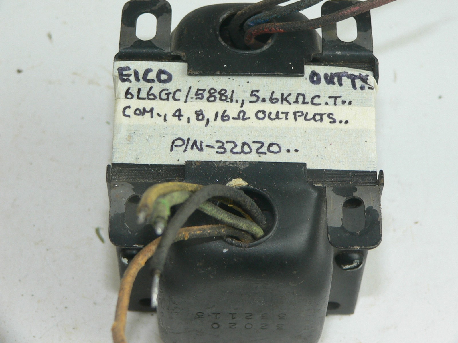 1 Eico 32020 Output Transformer--Tests good--6L6GCs P/P-USA-Tests good