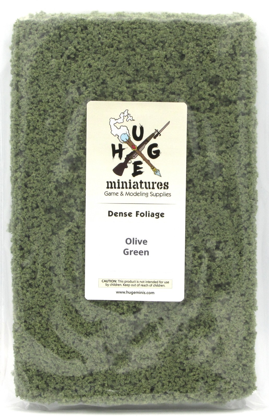 Huge Miniatures CLF023 Olive Green Dense Foliage (Clump Foliage) Trees Plants