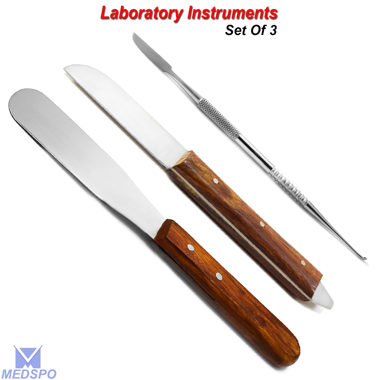Dental Wax Modelling & Dental Lecron Wax Carvers Laboratory Instruments Set Of 3