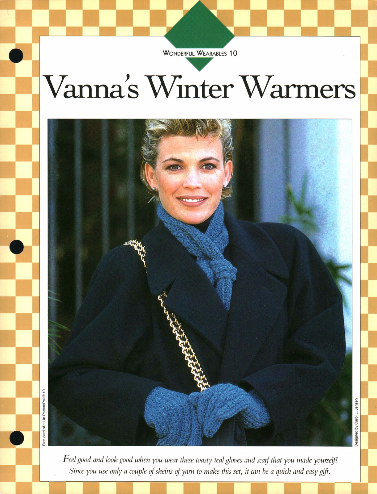 Vanna Winter Warmers - Wonderful Wear 10 | Vanna Crochet Faves 85100-A