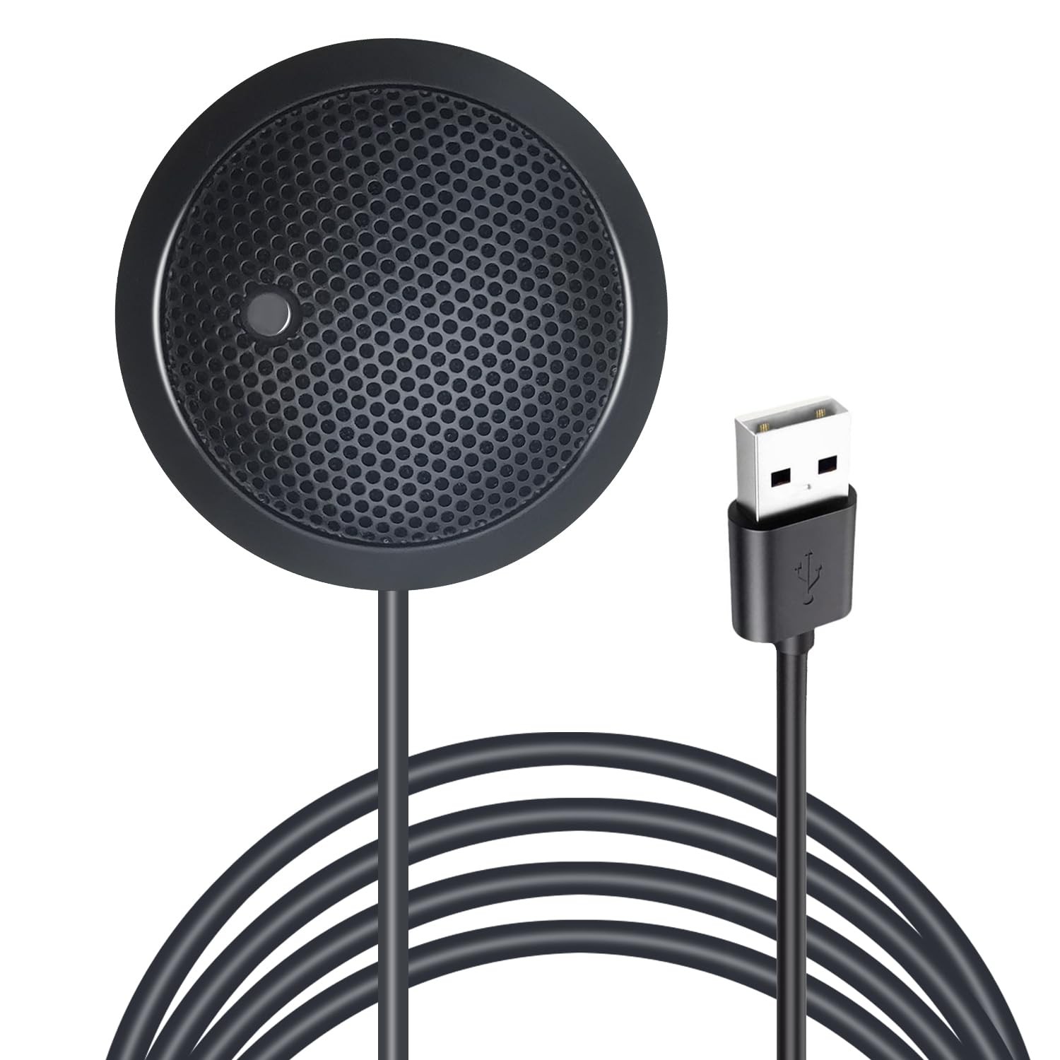 USB Microphone,Desktop Computer Mic, USB Conference Microphone with Mute Key,...