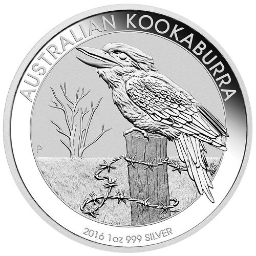 2016 1 oz Australian Silver Kookaburra Coin