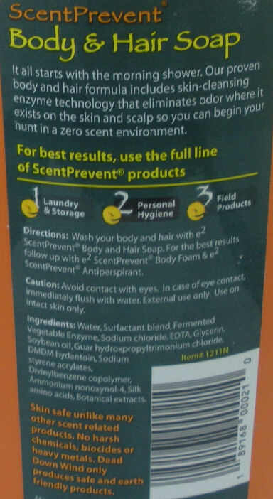 Dead Down Wind 1211N Body Hair Soap