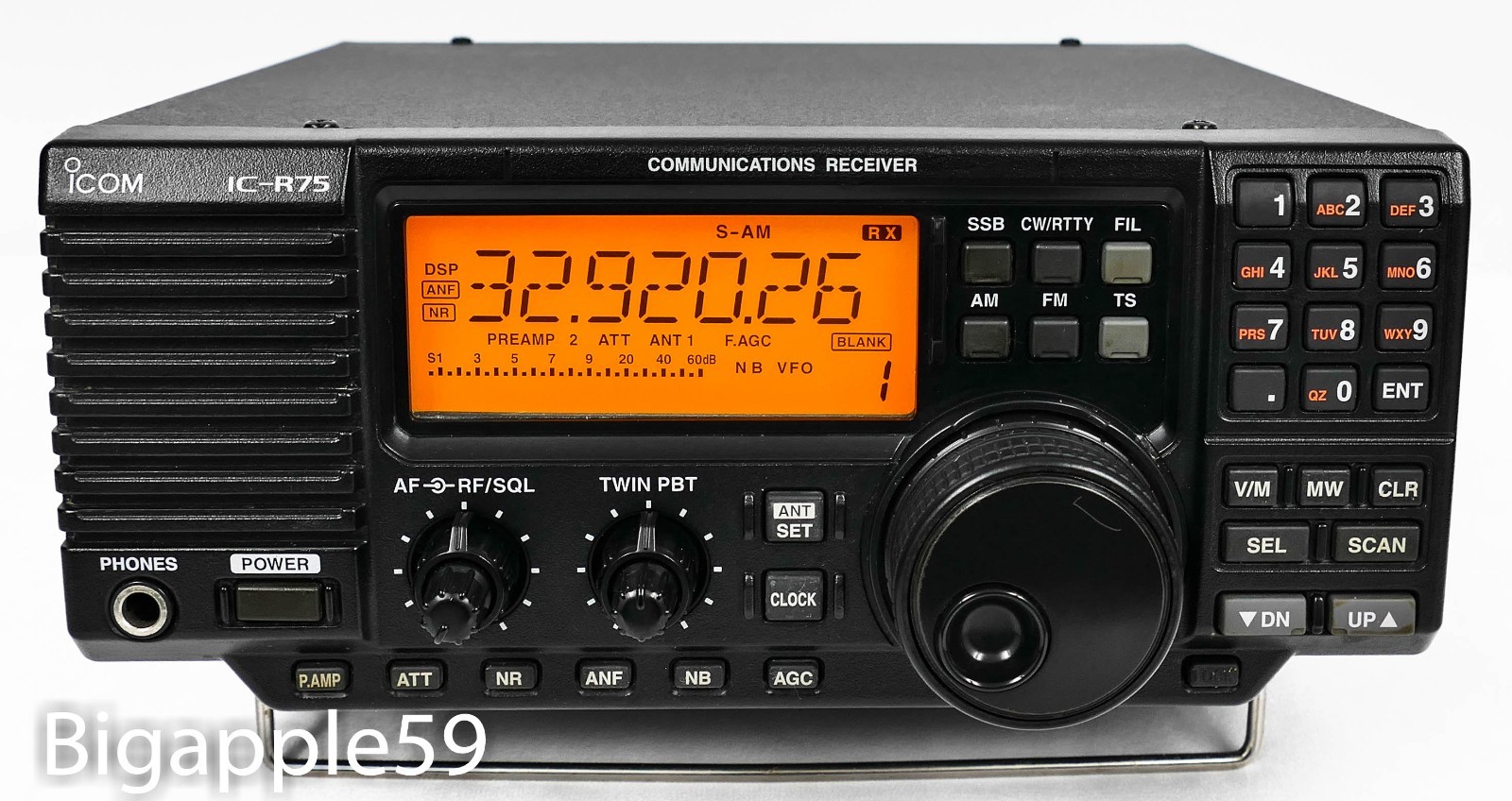 Icom IC-R75 Shortwave Radio w/ UT-106 Optional Module **QUALITY DX RECEIVER**
