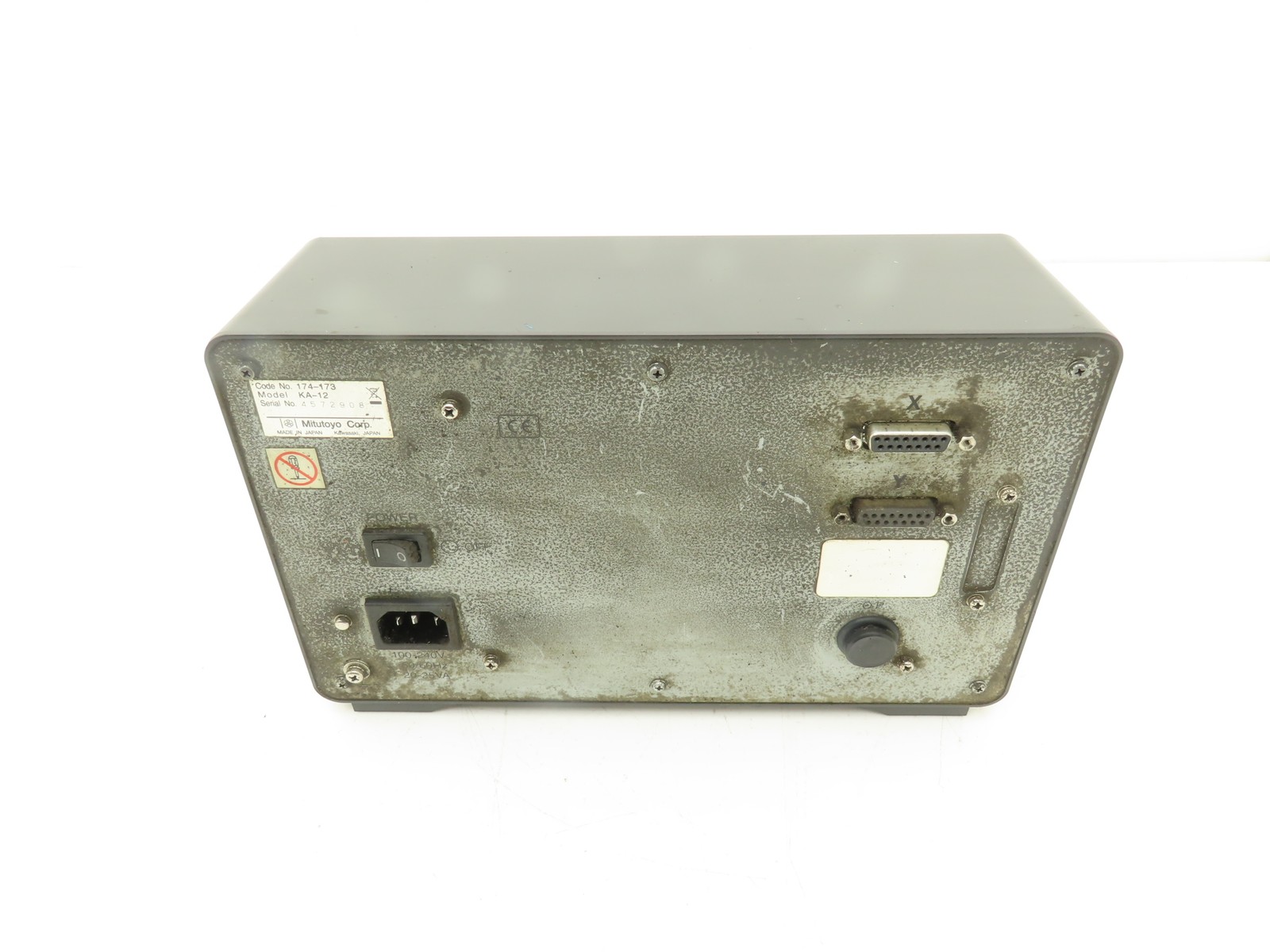 Mitutoyo KA-12 Digital Counter 2-Axis Display for Profile Projector 174-173A