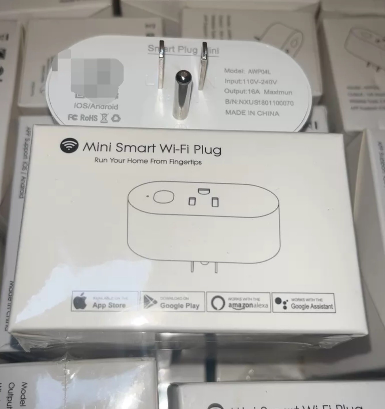 16A Mini Smart Wi Fi Plug Smart Home Wi-Fi Outlet Works AWP04L New 2 PCs Sealed