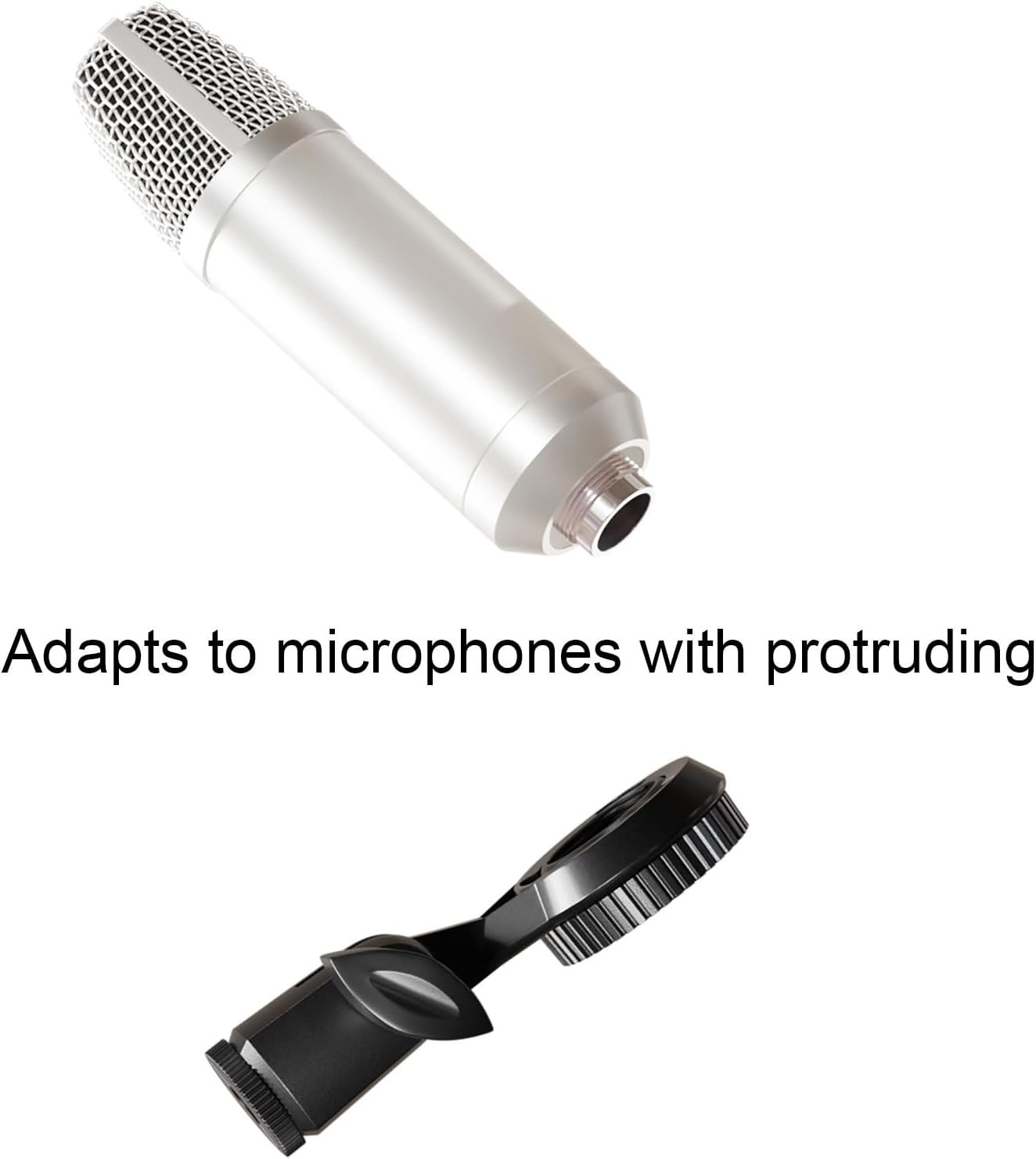 Condenser Microphone Holder Standard Interface Thread Compatible with Stand D...