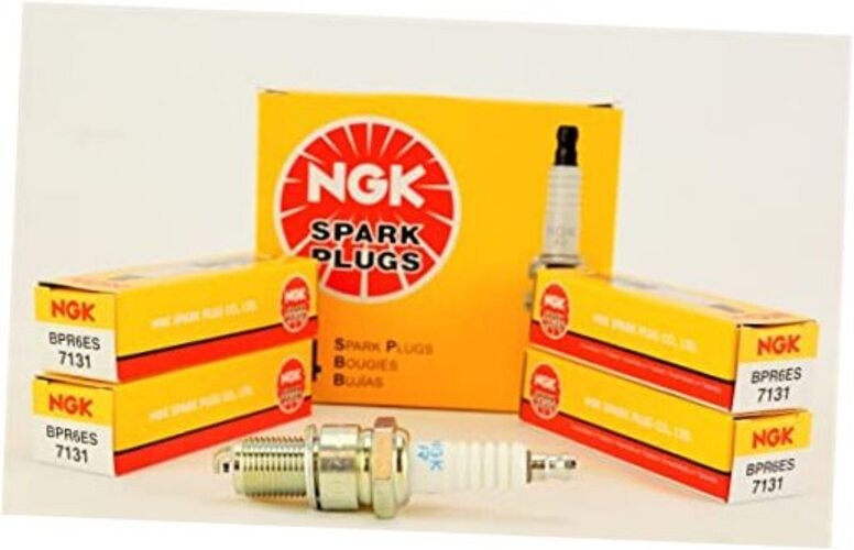 New  Standard Spark Plug BPR6ES, 7131 Set of 4 Spark Plugs