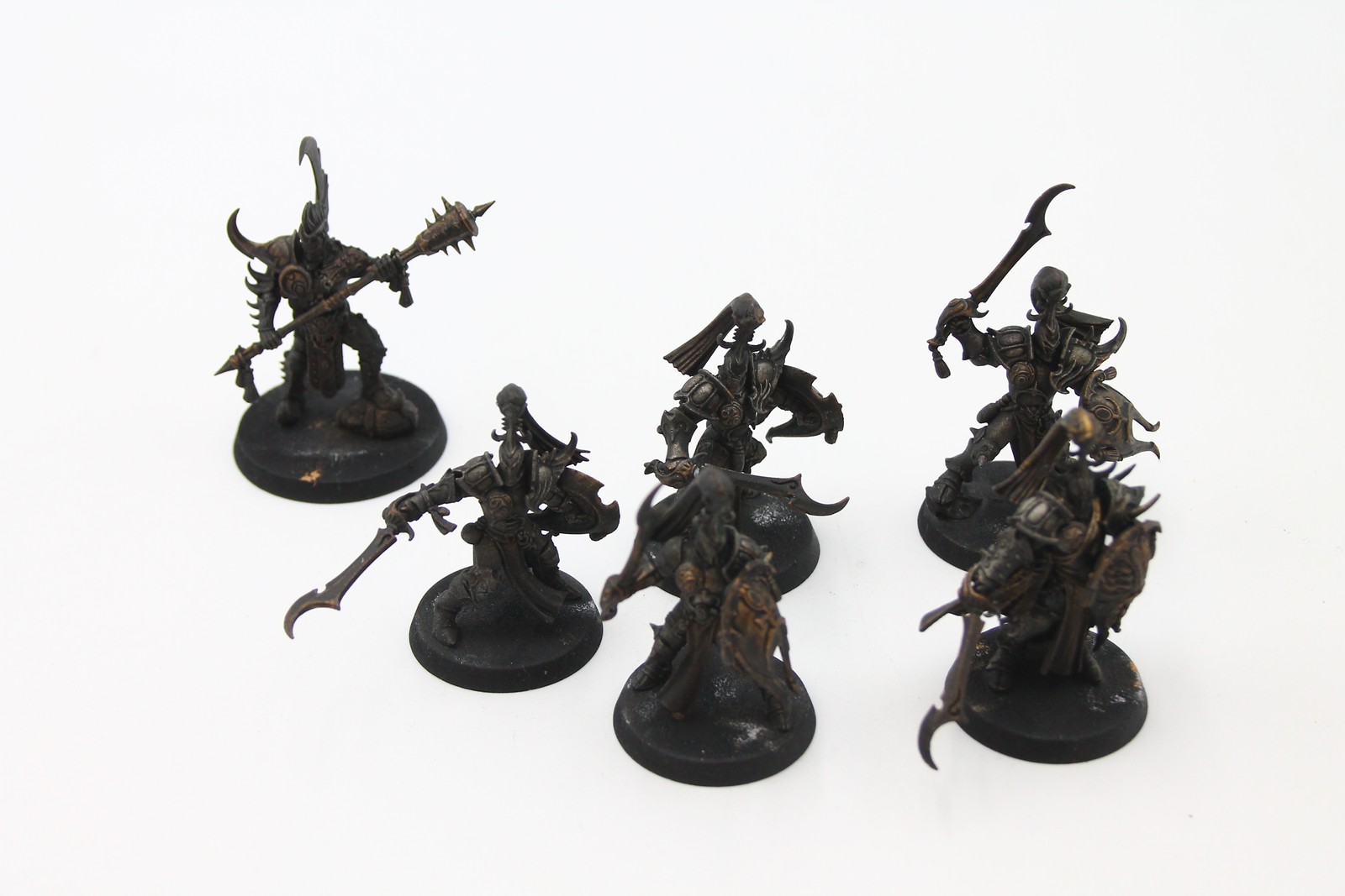 Warhammer AoS Hedonites of Slaanesh: Myrmidesh Painbringers (5), Lord Of Pain