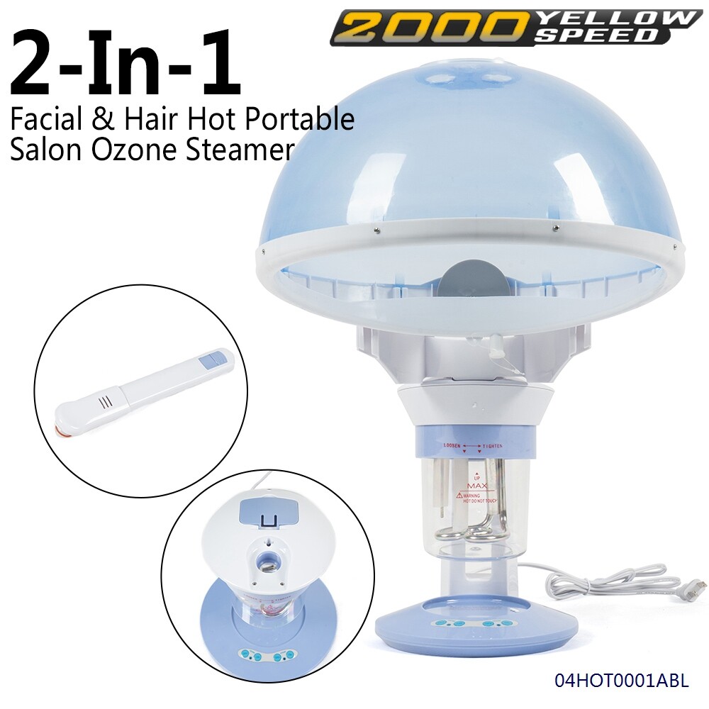 Fit For 2 in 1 Use Personal  Women Hair Hot Salon  ion Steamer Equipment Hot New