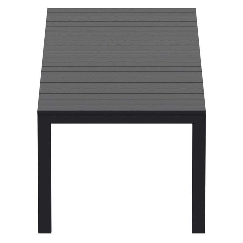 Compamia Atlantic XL 83-110 inch Extendable Dining Table in Black finish