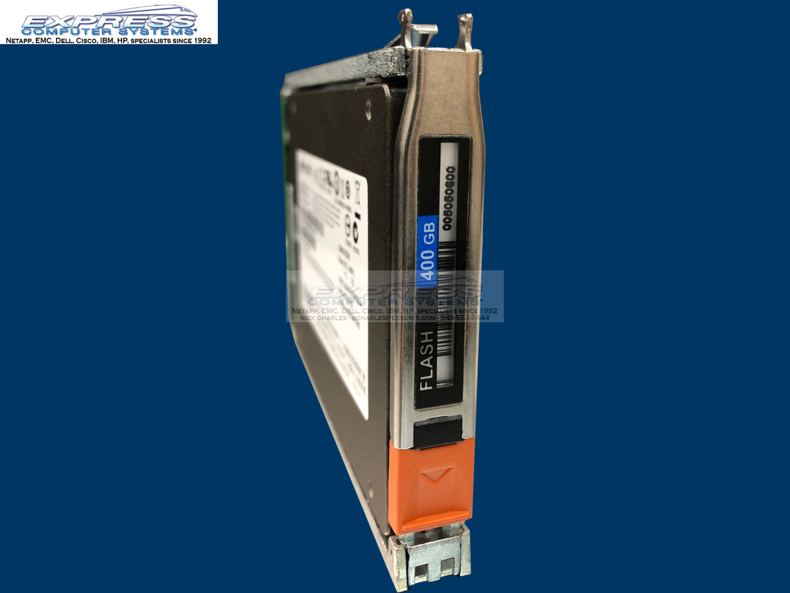 EMC 005050600 V4-2S6FX-400 400GB SSD EFD SAS VNX5200 VNX5400 VNX5600 VNX5800
