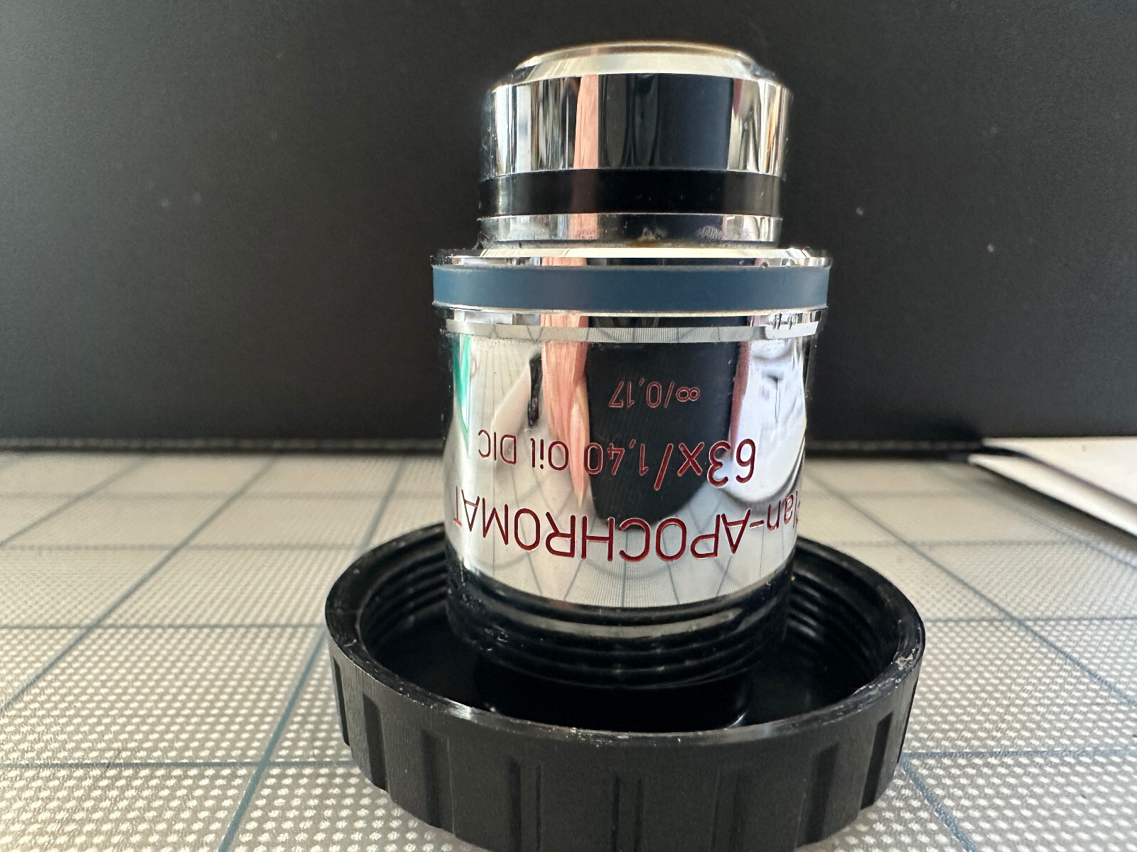 Zeiss Plan-Apochromat 63x/1.40 Oil DIC  ∞/0.17 Microscope Objective 44 07 62