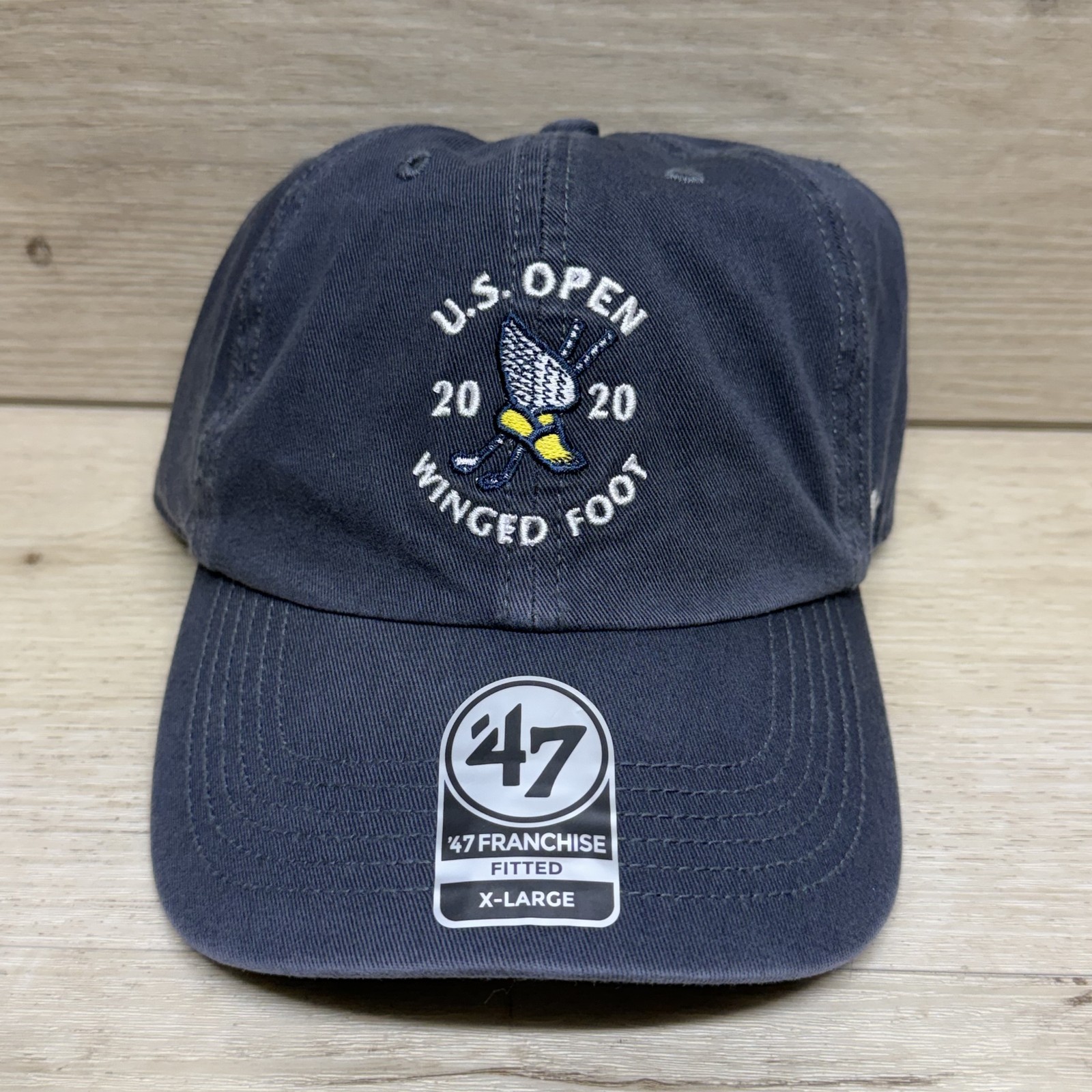 47 Brand US Open 2020 Winged Foot Golf Hat Cap Vintage Navy XL Fitted USGA