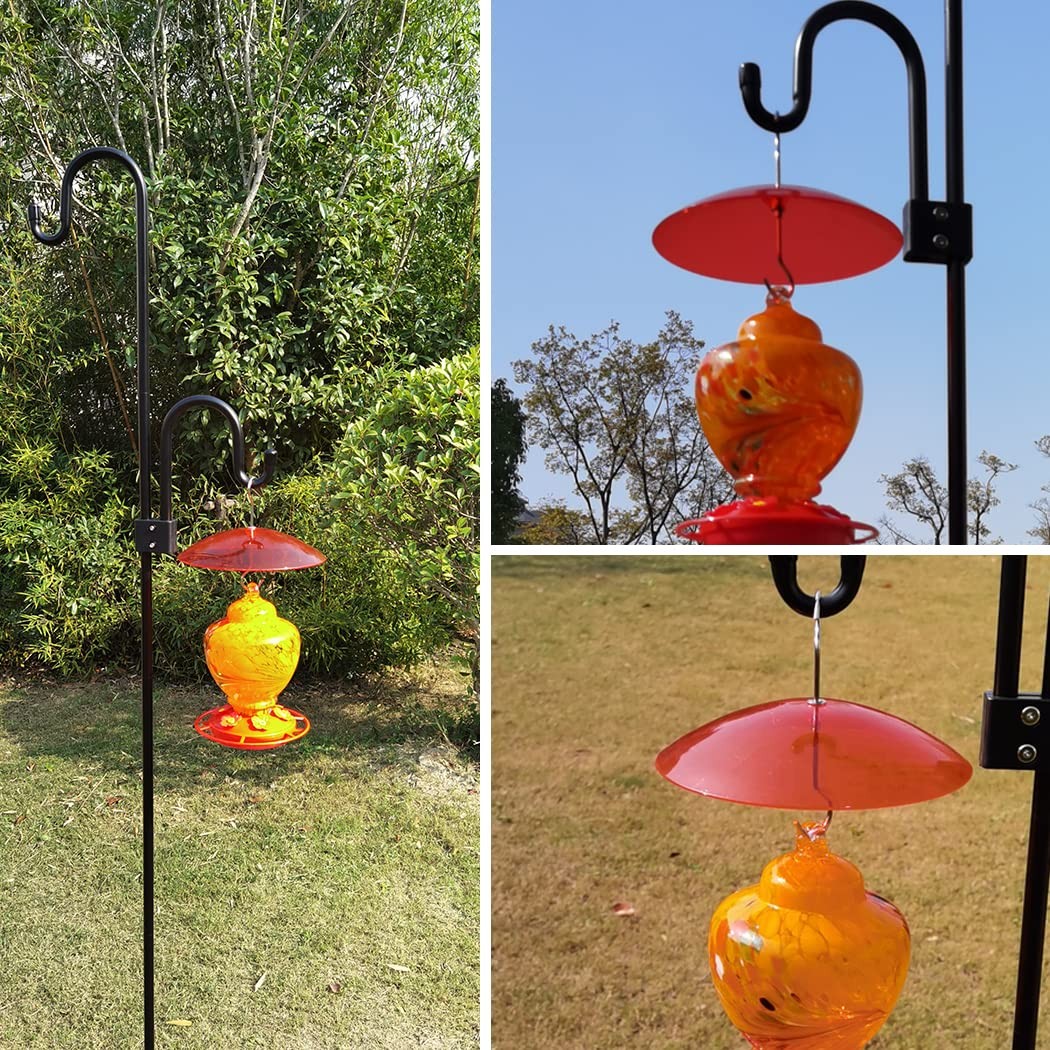 8" Mini Weather Guard for Bird Feeder - Small Protective Dome 1PC/Pack, Red