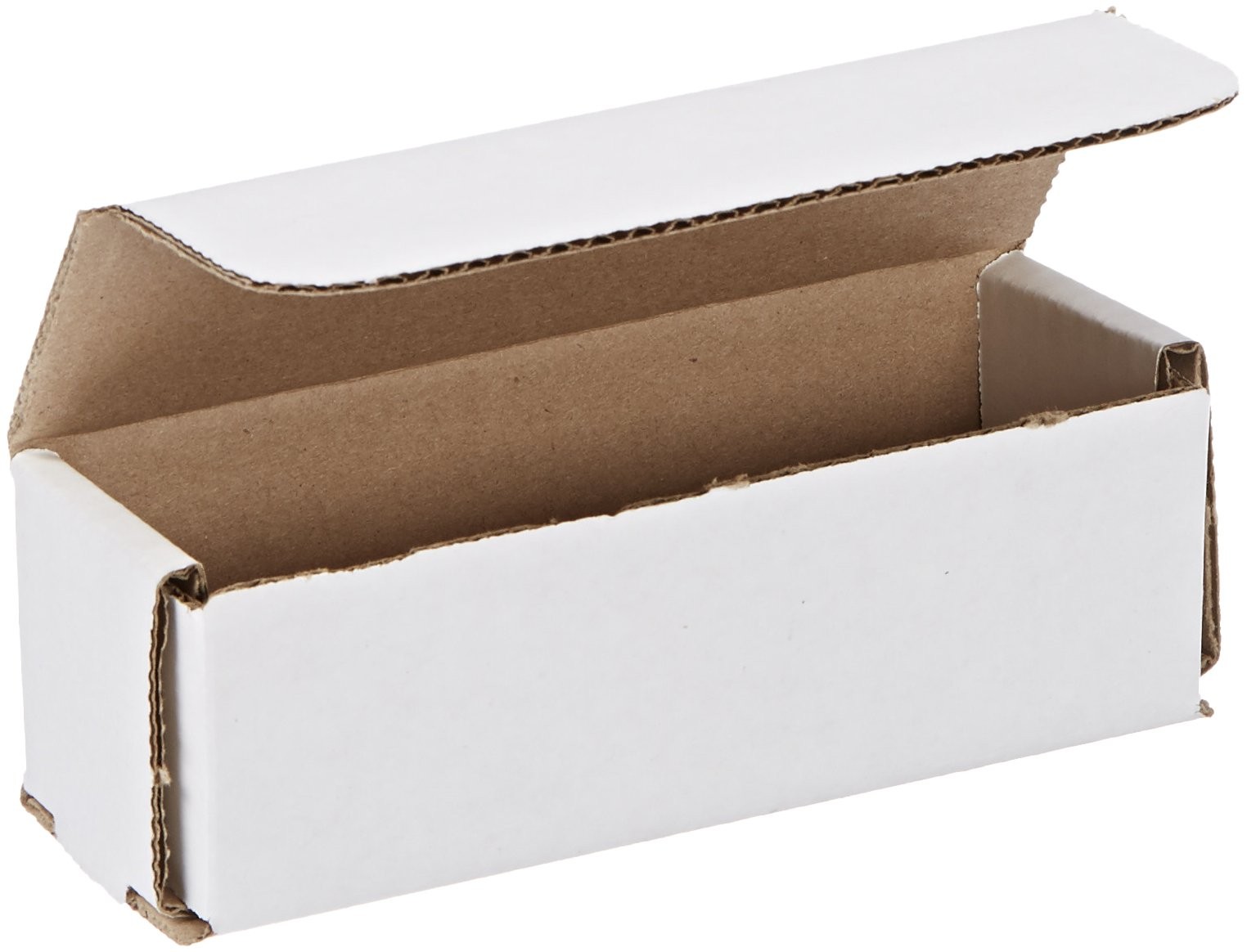 Aviditi White Corrugated Cardboard Mailing Boxes 6 X 2 X 2 Pack Of 50