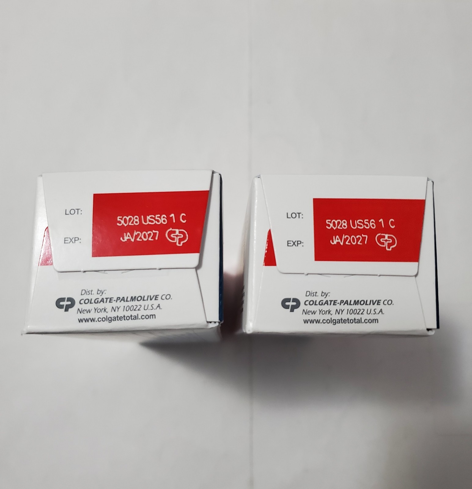 2X Colgate Total Deep Clean Toothpaste 3.3 Oz Each BB Exp 2027