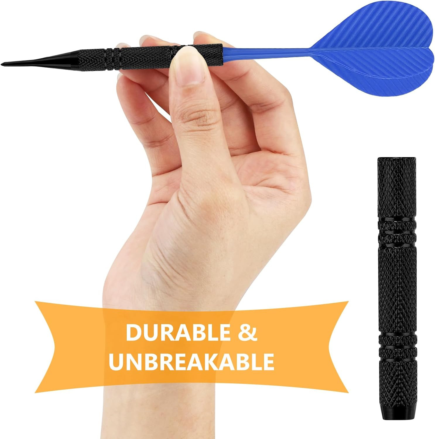 Soft Tip Darts, Bar Dart, Plastic Tip Darts Set, Attach Extra 100 Black 2BA Repl