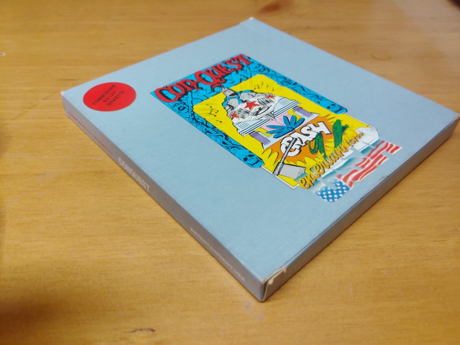 RARE Conquest (Con-Quest) - Commodore 64