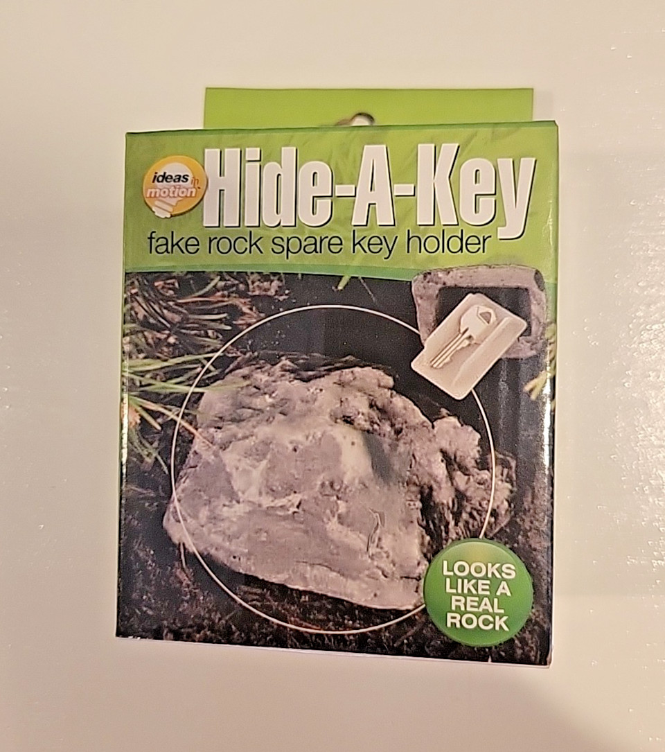 Brand New Hide-a-Key Fake Rock