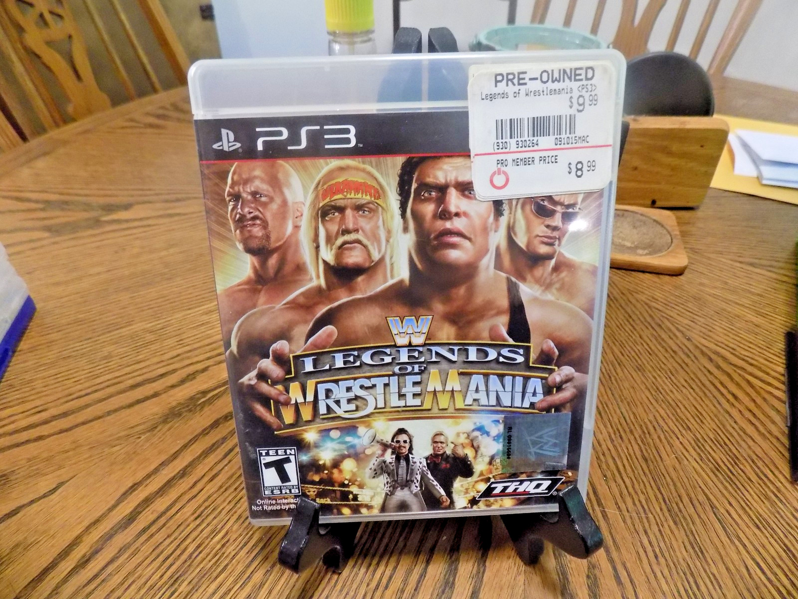 WWE Legends of WrestleMania CIB good shape tested PS3 Playstation 3