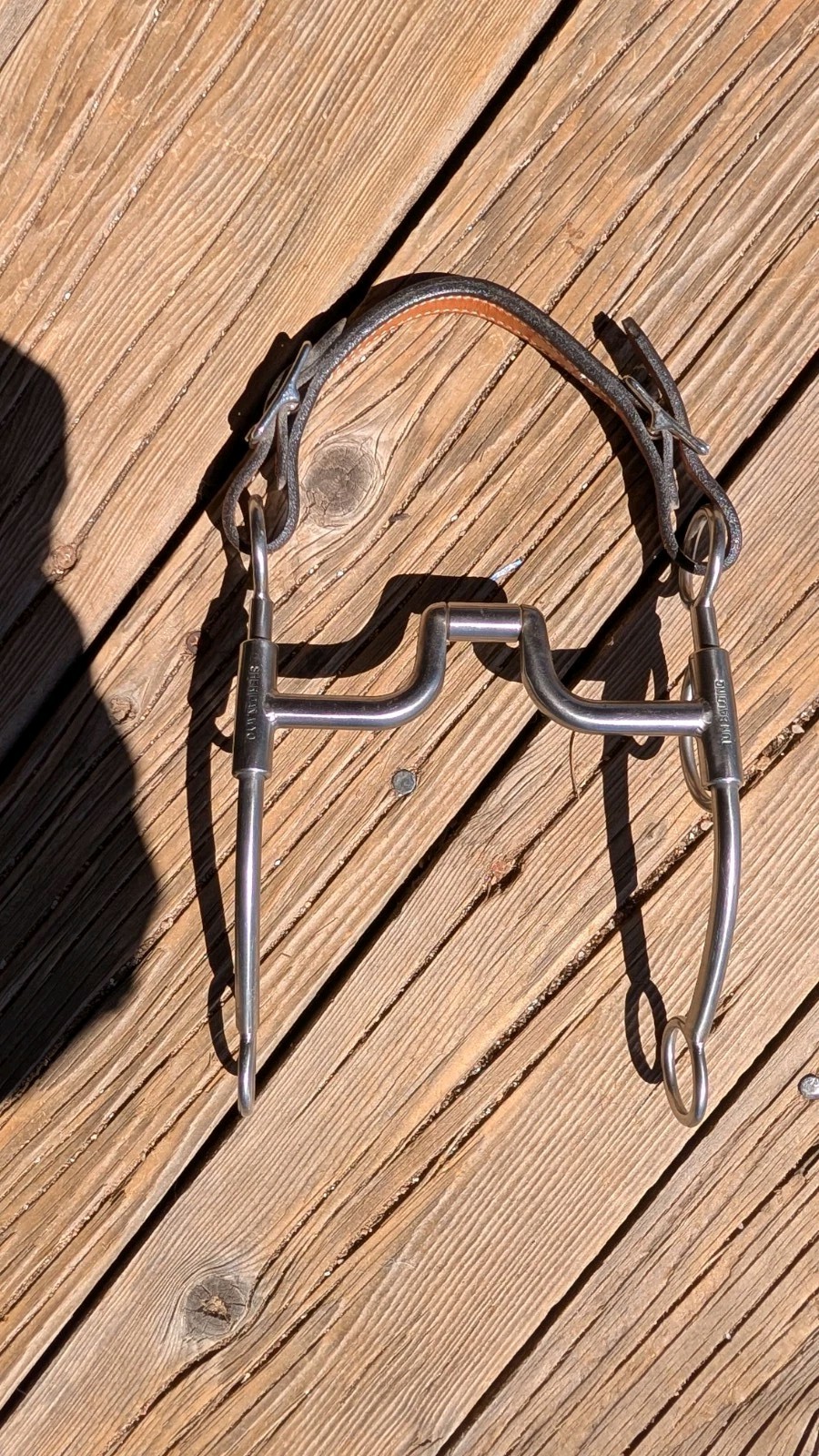 Tom Balding Medium Hinge Port Curb Bit Never Used