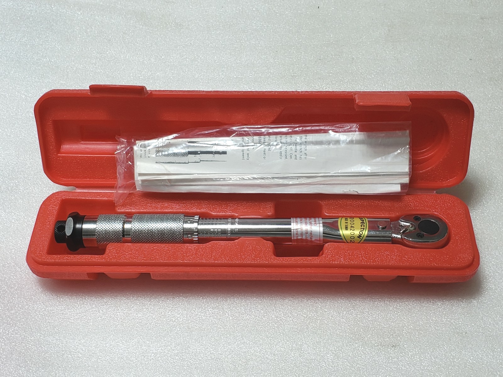 Pittsburg Tools  1/4" Drive  12" Long Torque Wrench  N£W in Box