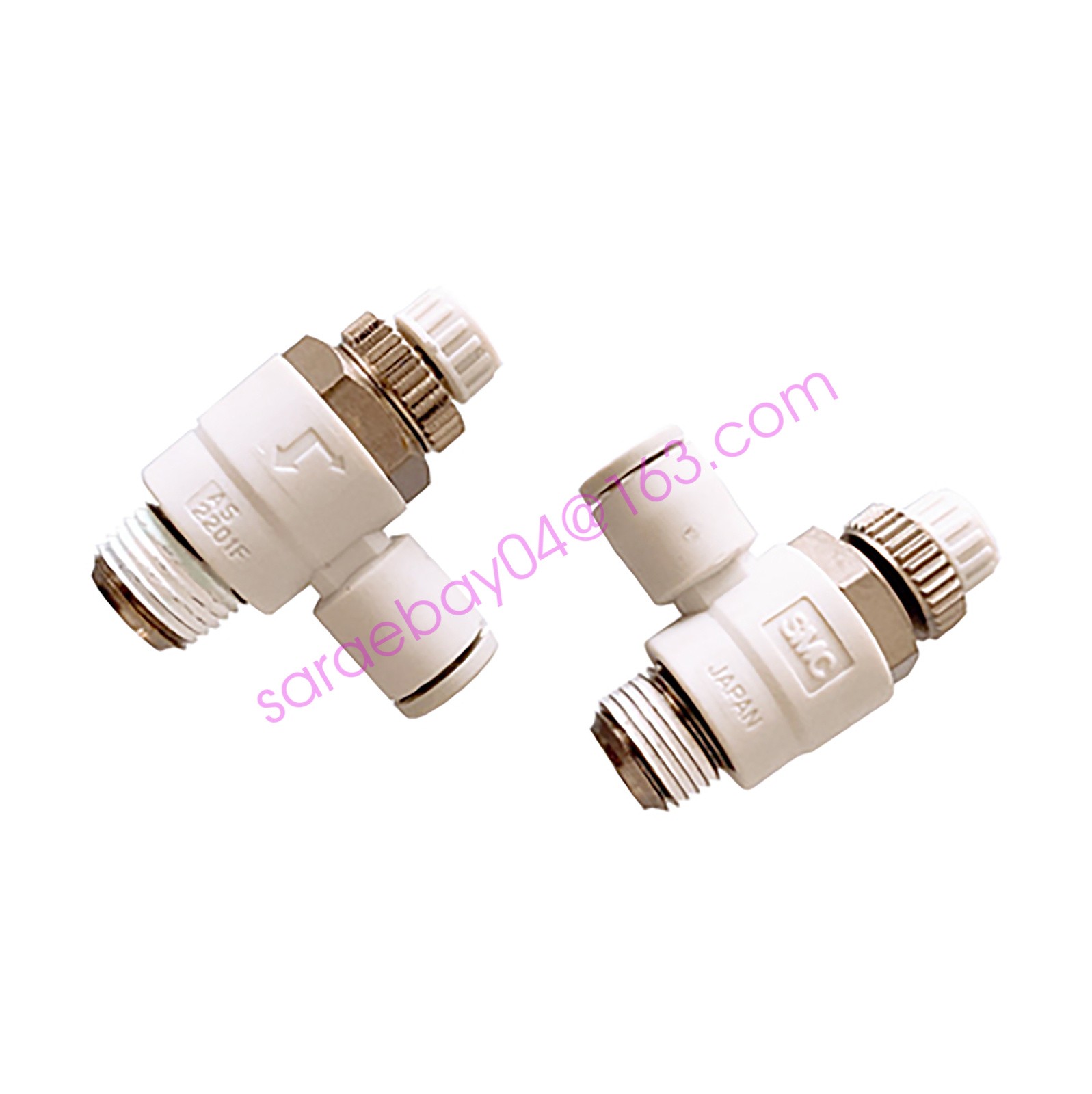 SMC AS2301F-02-08S Speed Controller One-Touch Fitting Elbow & Universal Types ✦K