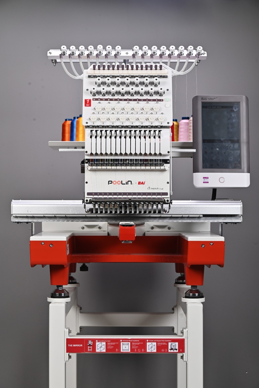 POOLIN EOX Commercial Embroidery Machine Computerized - PooLin Official Open Box