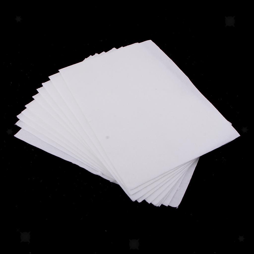10 Sheets Ceramic Fiber Insulation Papers Square Microwave