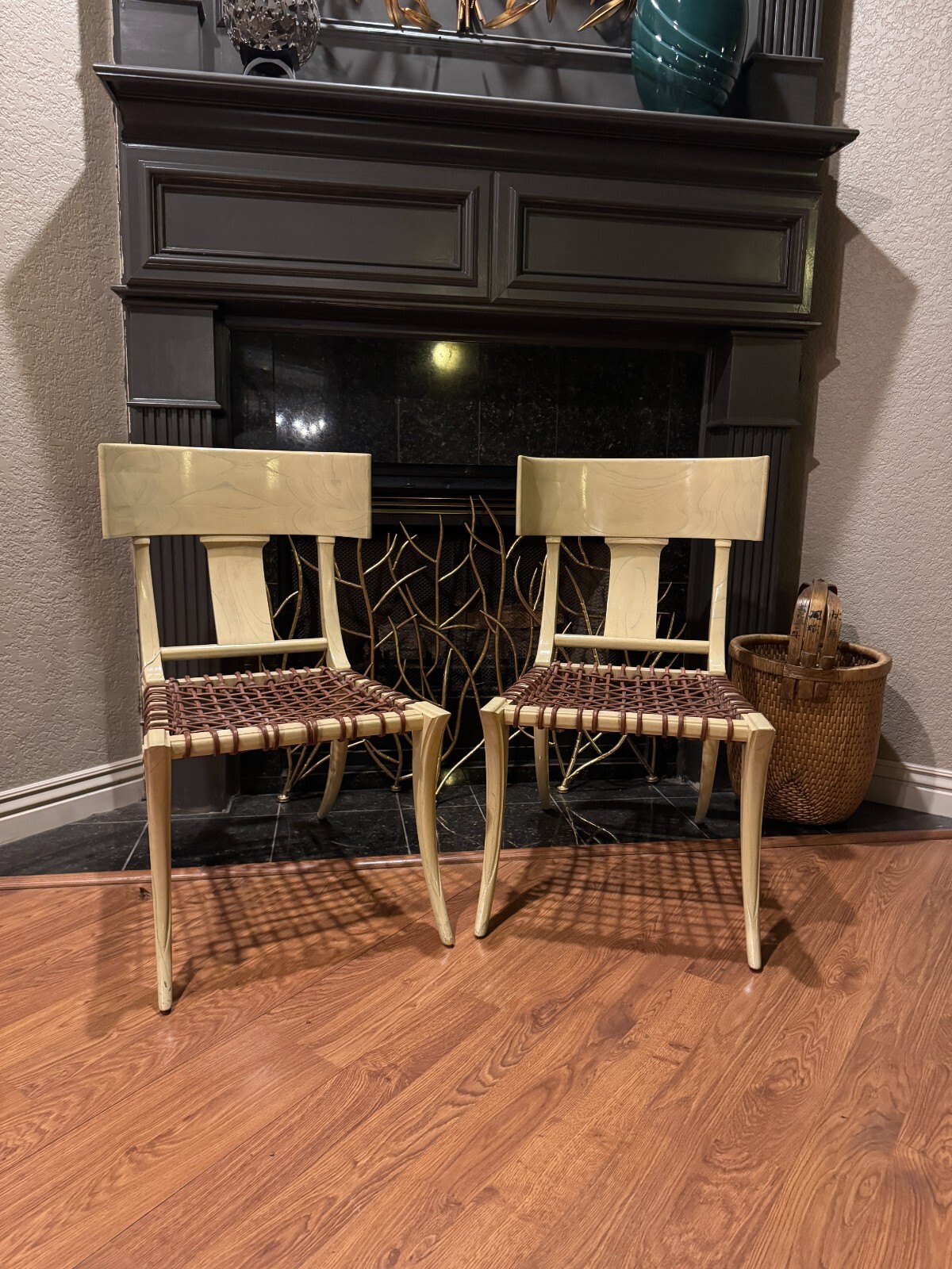 Pair of "KLISMOS" Chair in the style of T. H. Robsjohn-Gibbings