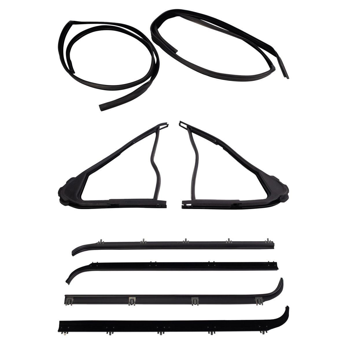 Weatherstrip Seal Kit Fits 1992-1996 Ford Bronco F-150 F-250 F-350