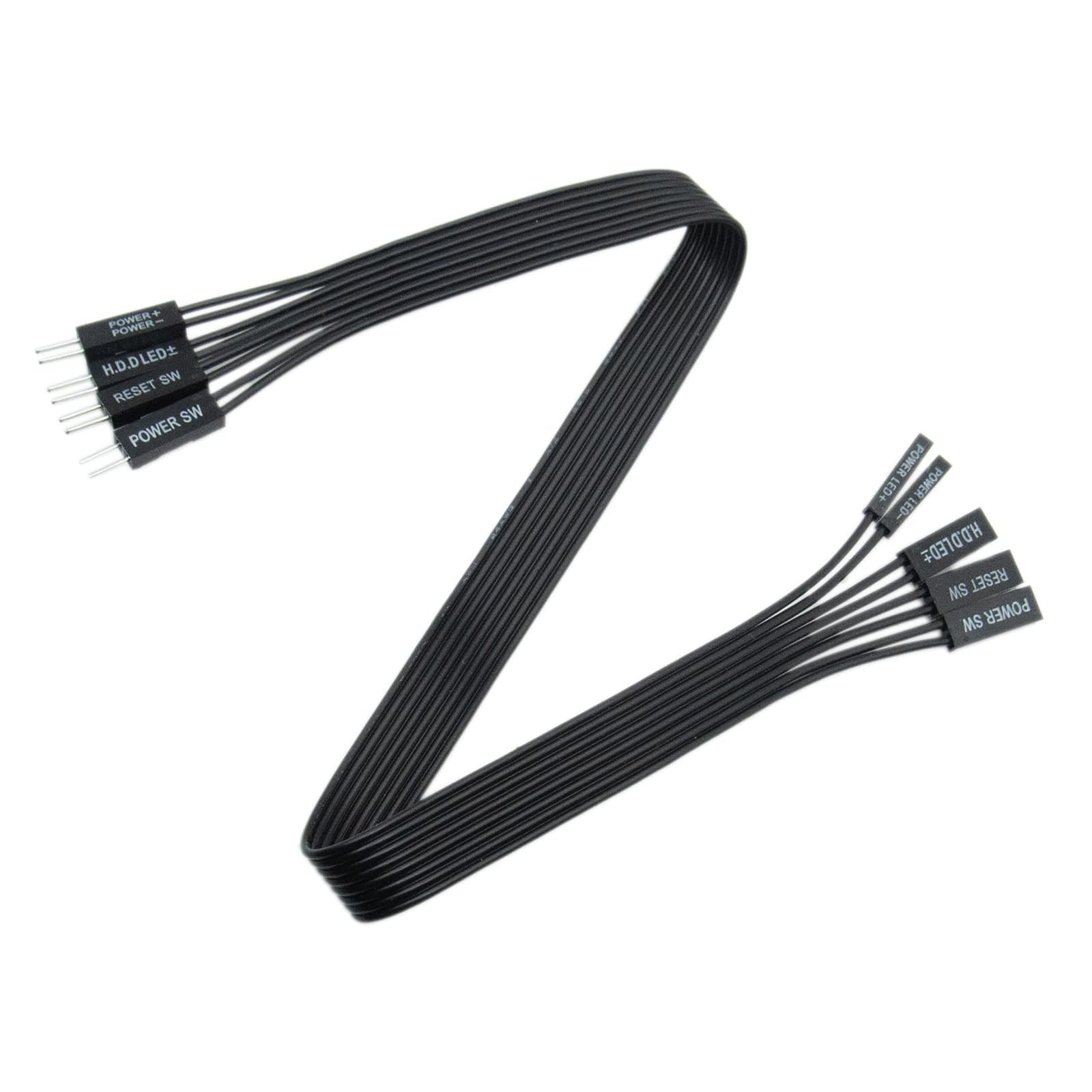 1 PCS Black 30cm Motherboard Expansion Cable 24AWG Male To Female Extension