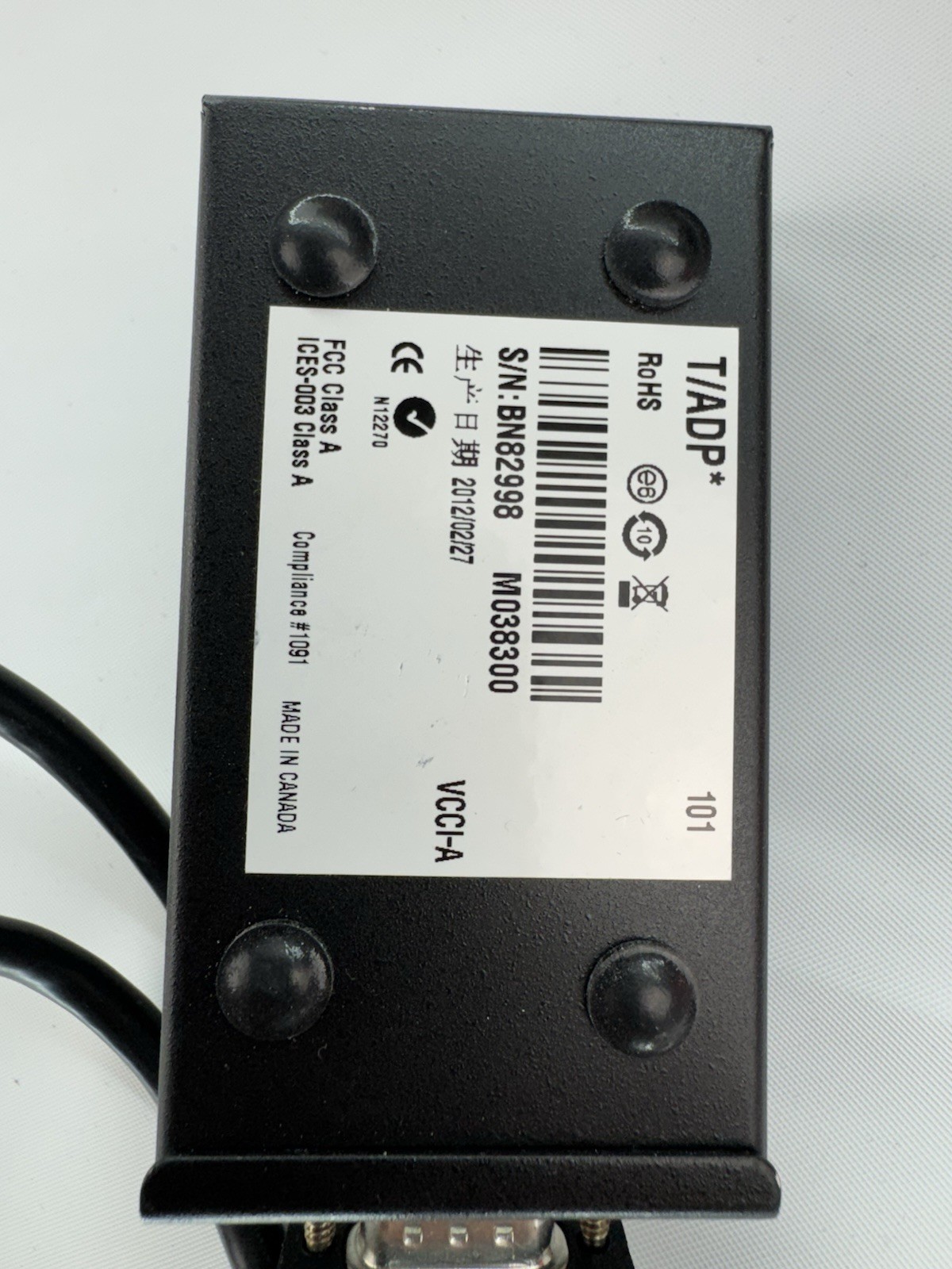 Matrox TAdp Thunderbolt Port Adapter for Mxo2