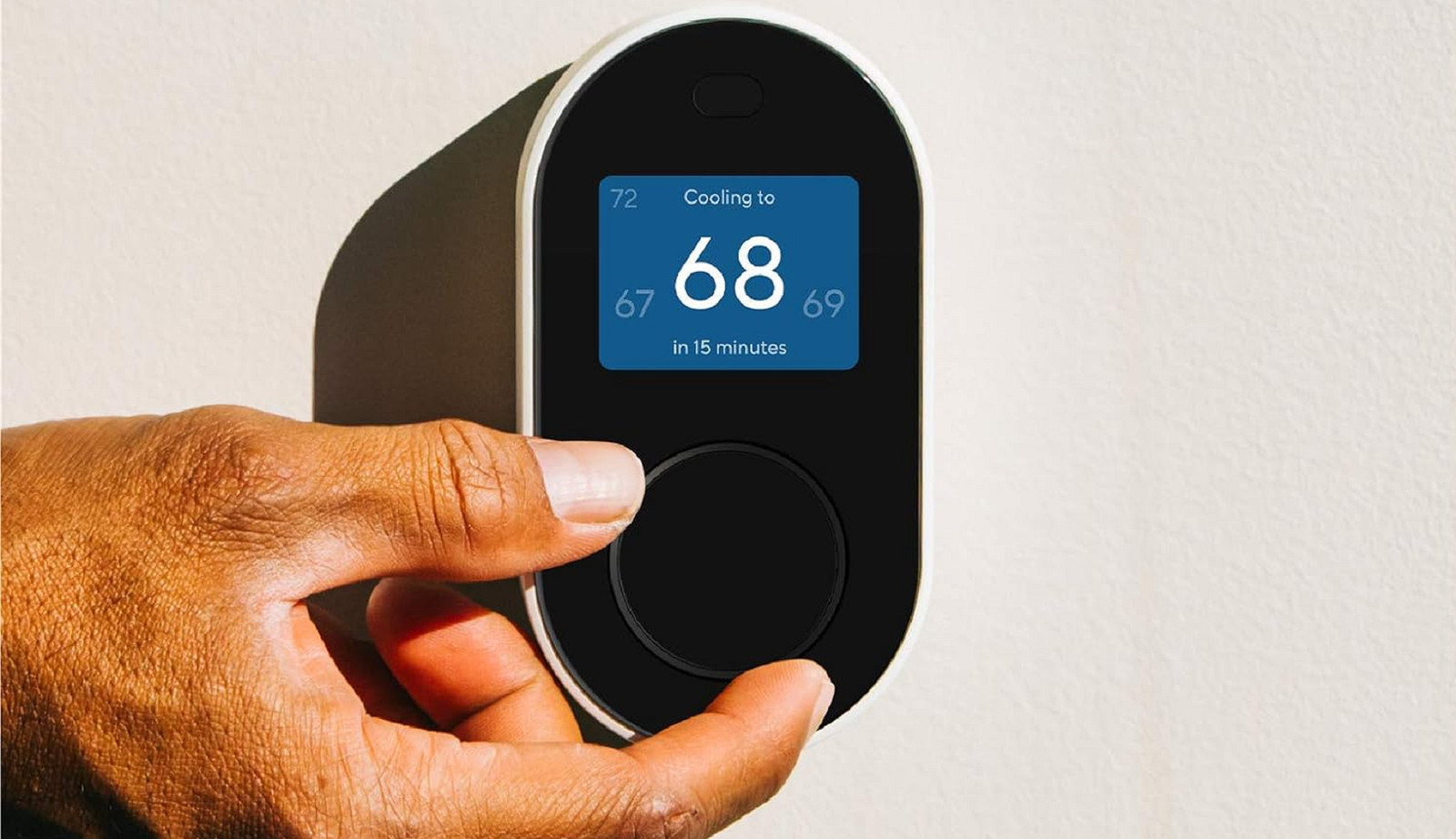 Wyze Programmable Smart WiFi Thermostat, Black