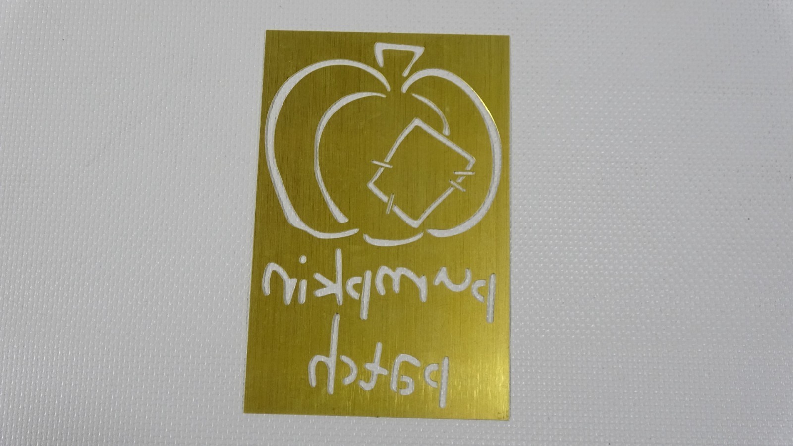 Pumpkin Patch Lasting Impression - Stencil Template - L9536 - 2007