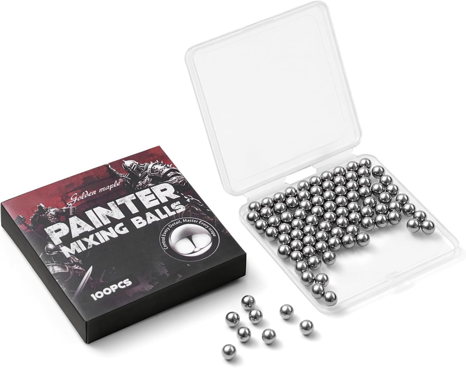 Paint Mixing Balls - Rust-Proof Stainless Steel Mixing Ball Ideal