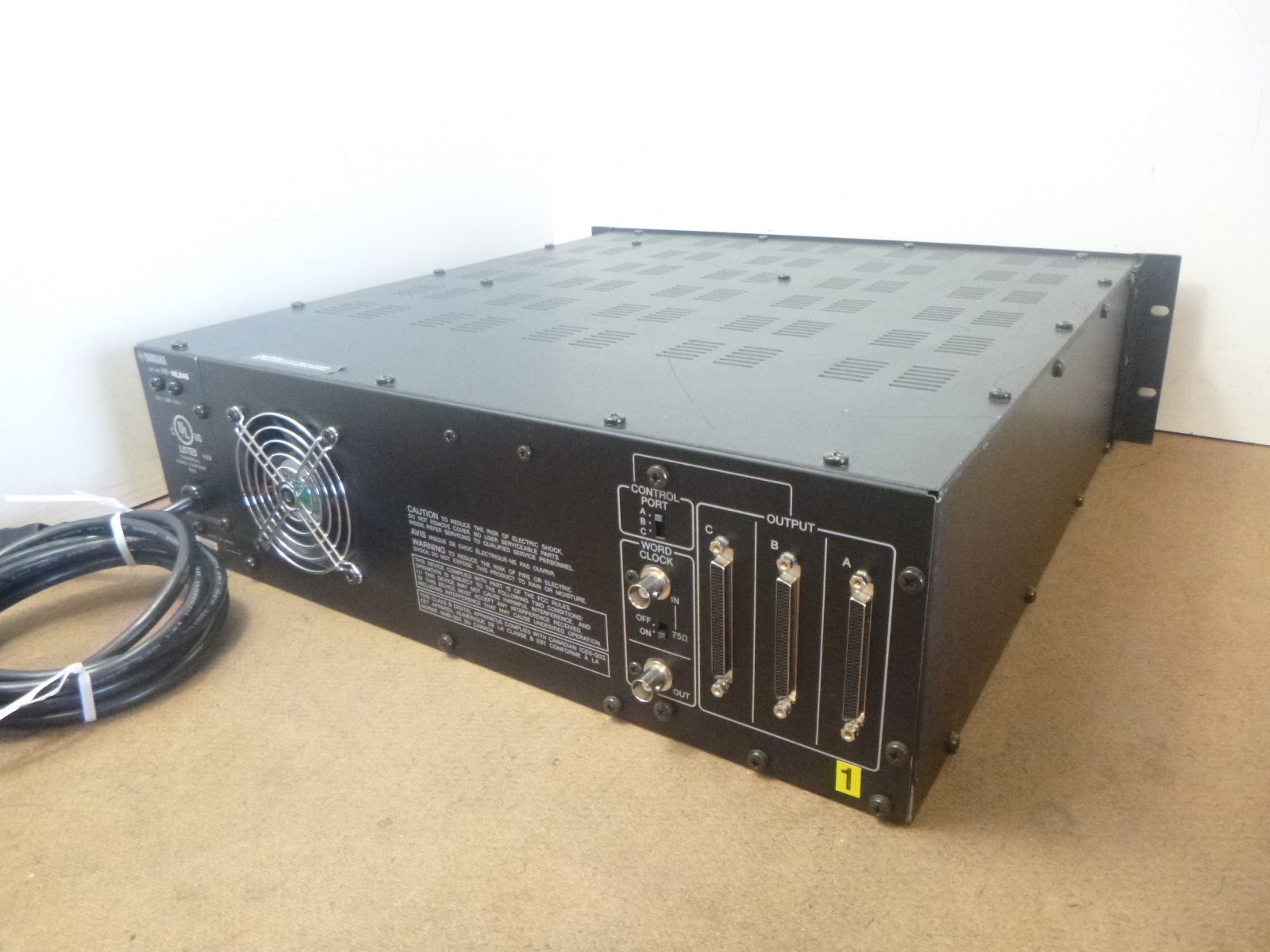 Yamaha AI8 Analog Input Box ForPM1D Untested E3 Code - 6x LMY2-MLAB 1x LMY2-LM