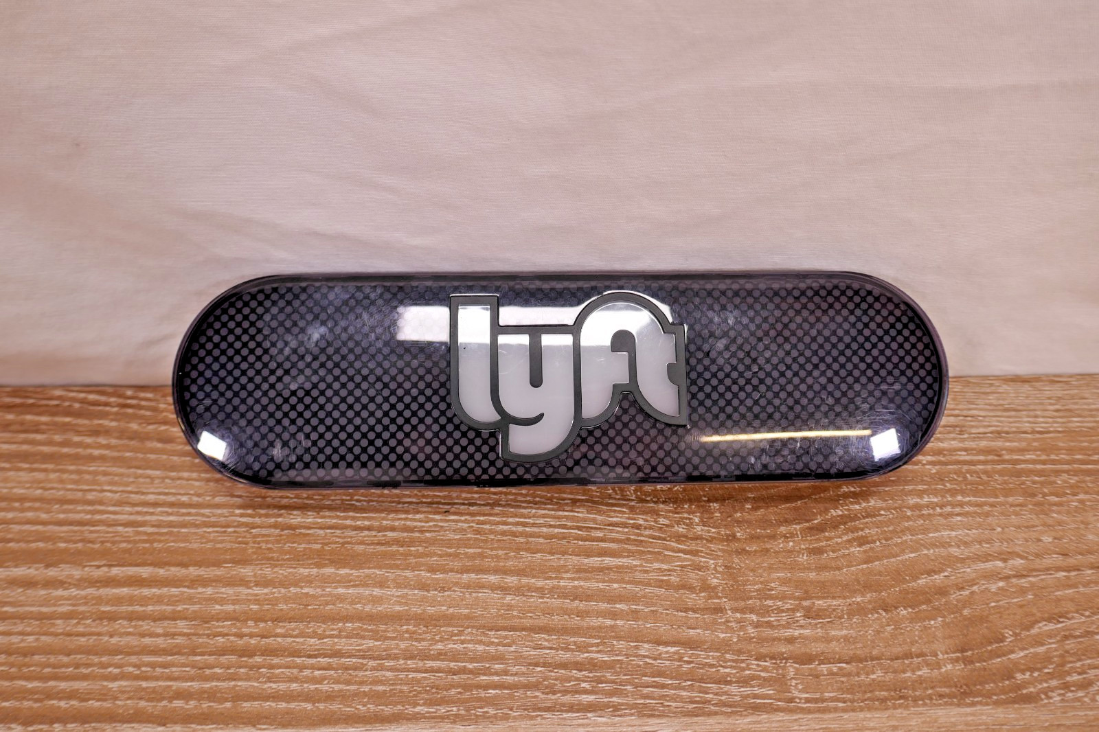 Collectable Pink Glow Purple Mustache Original Official Lyft