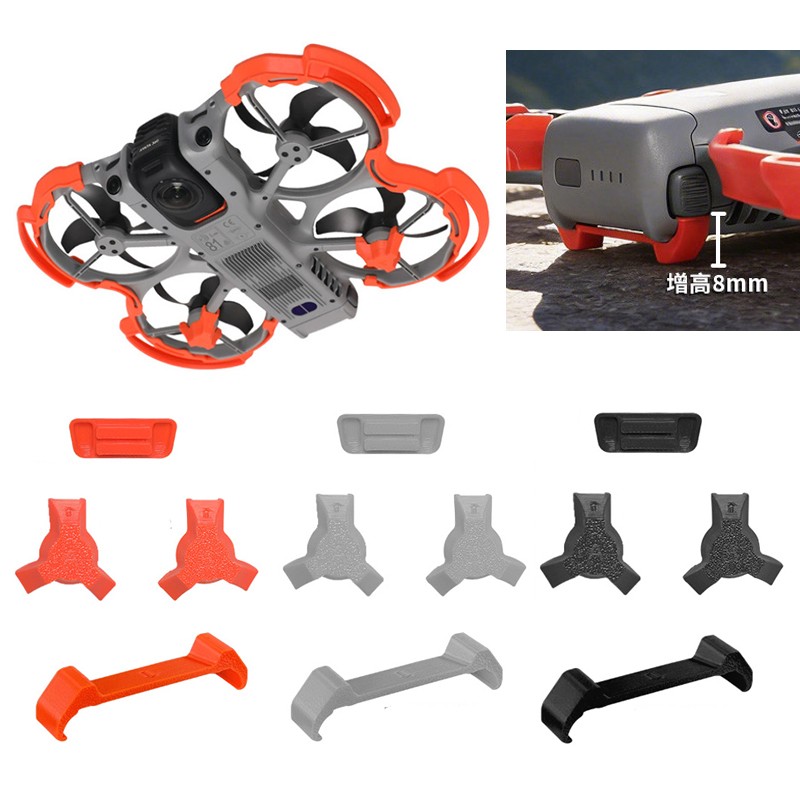 For DJI Avata 360 Drone Gimbal Protector Landing Gear Heightened Stand Accessory