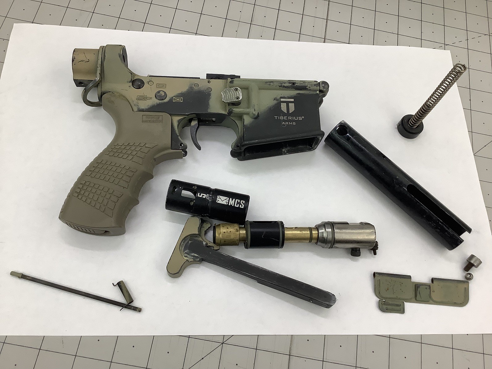 Tiberius Arms T15 PARTS lot untested selling as is paintball