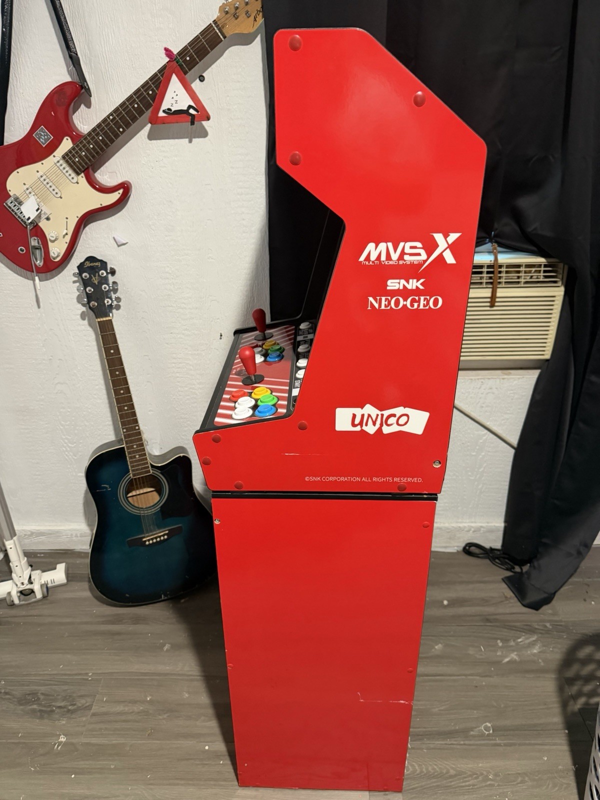 Unico MVS-X Neo-Geo NEO-GEO Reproduction Video Arcade Machine Cabinet