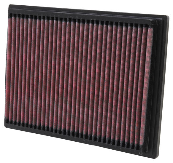 K&N Air Filter Element 33-2070 (Performance Replacement Panel Air Filter)