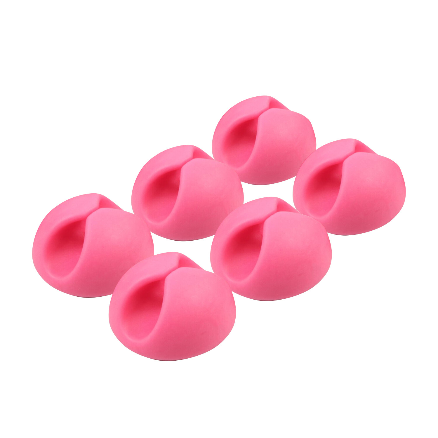 Rok Hardware Pink Cable Organizer Cord Management System, Multipurpose Clip