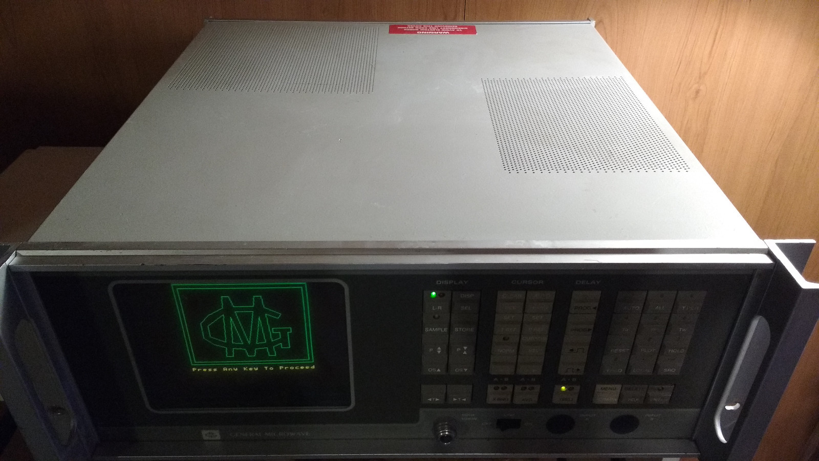 General Microwave Corp Automatic Peak Power Meter 490R OPT1