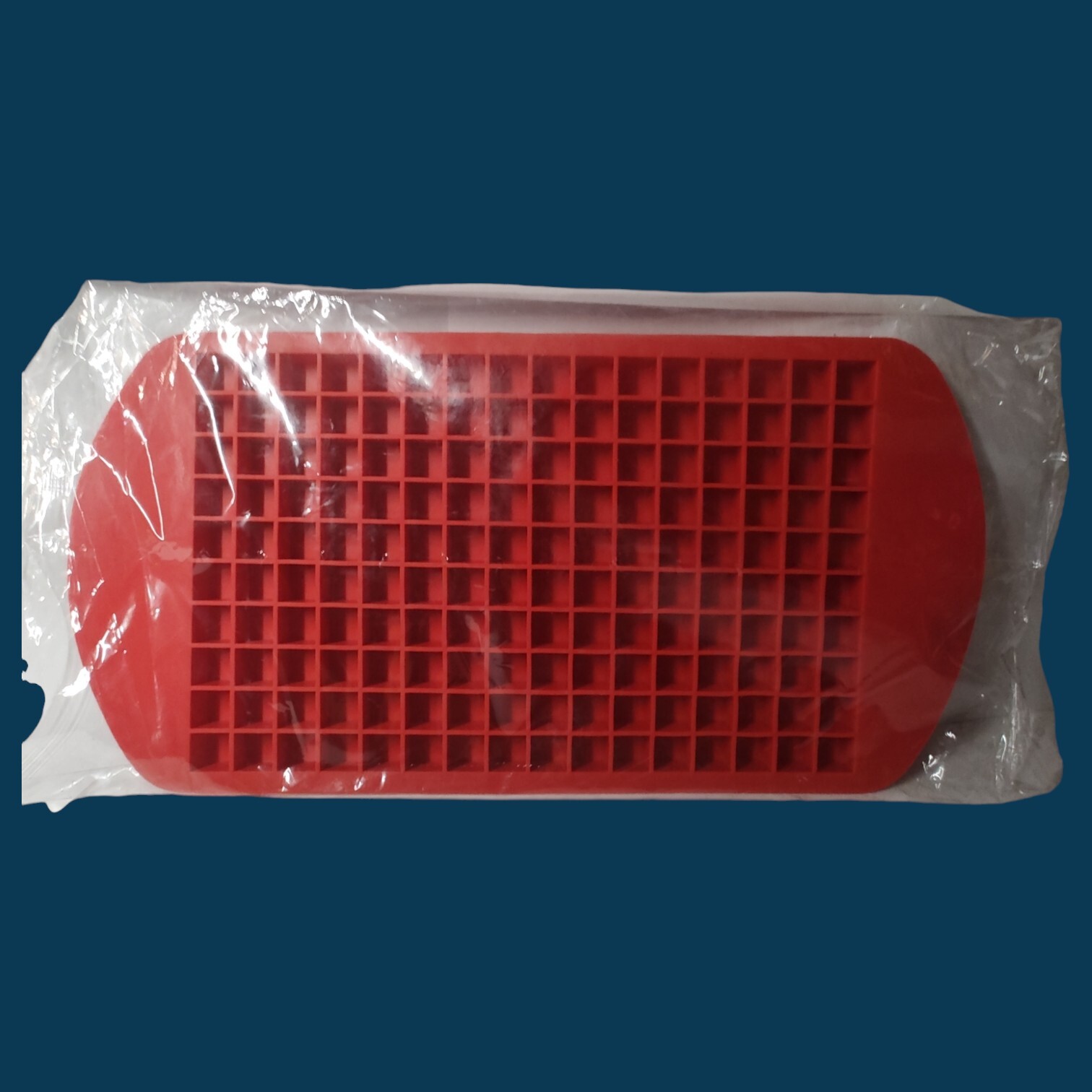 Ice Cube Maker Molds 160 Grids Mini Small Trays Silicone Bar Cocktail RED